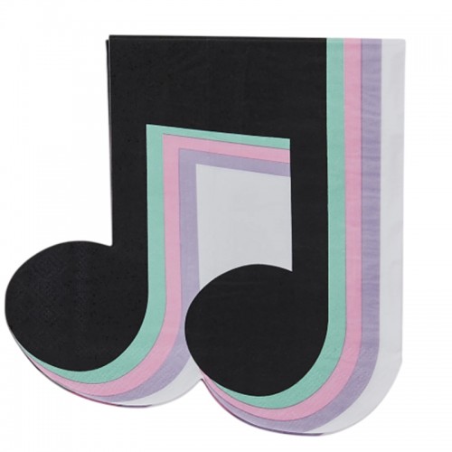 Guardanapos Nota Musical